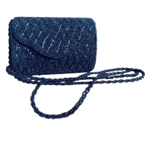 CARLO FELLINI Vintage Beaded Mini Bag - Picture 4 of 14
